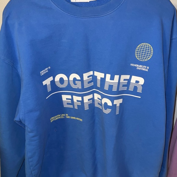 LIMITED EDITION “TOGETHER EFFECT” MAYFAIR GROUP CREW NECK HOODIE - Picture 3 of 12